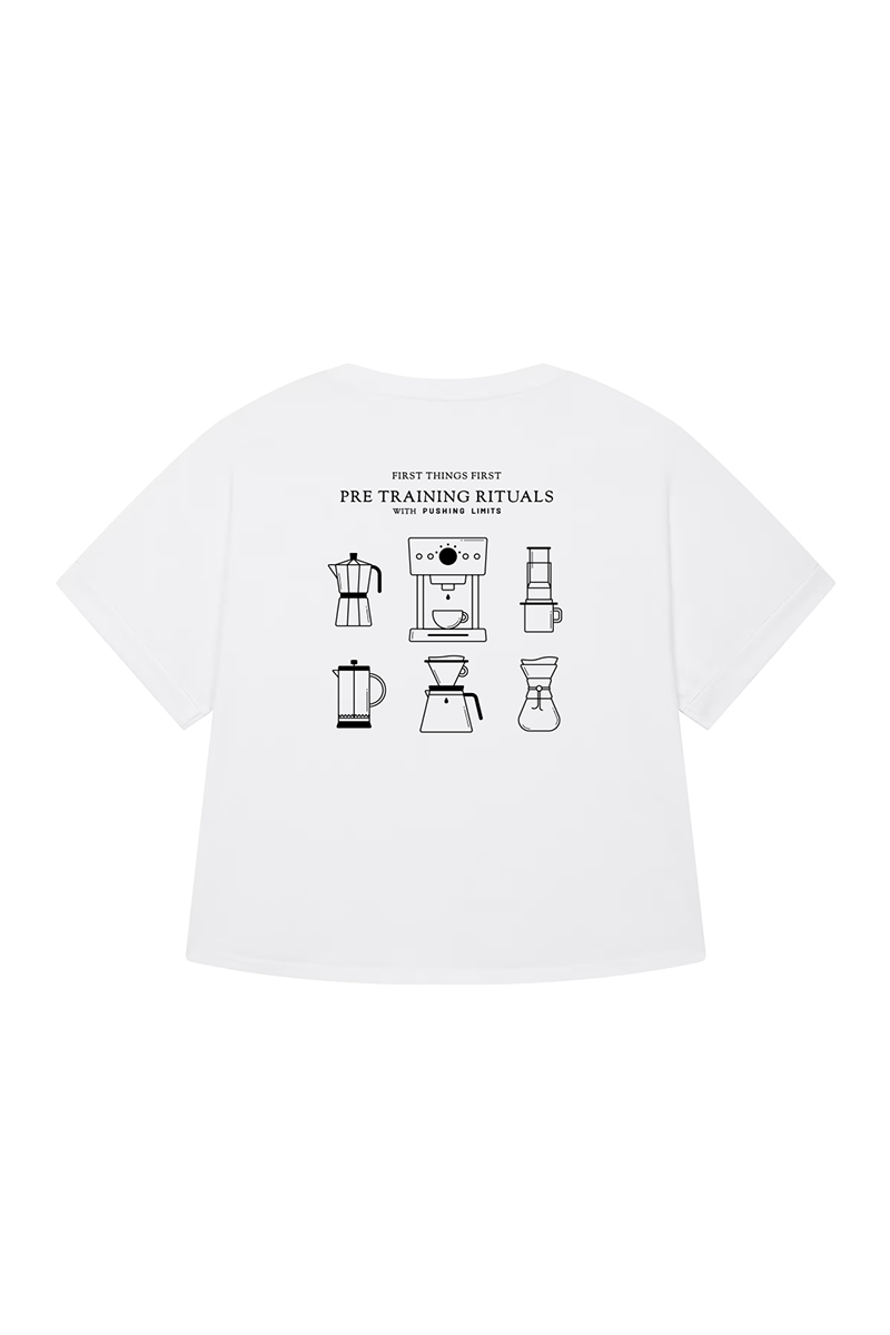 COFFEE RITUALS Shirt - women [white]