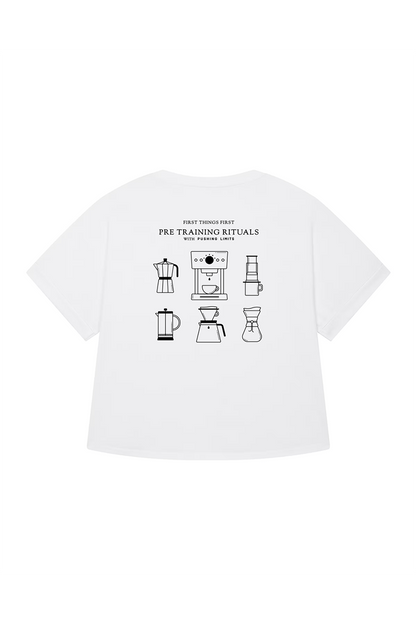 COFFEE RITUALS Shirt - women [white]
