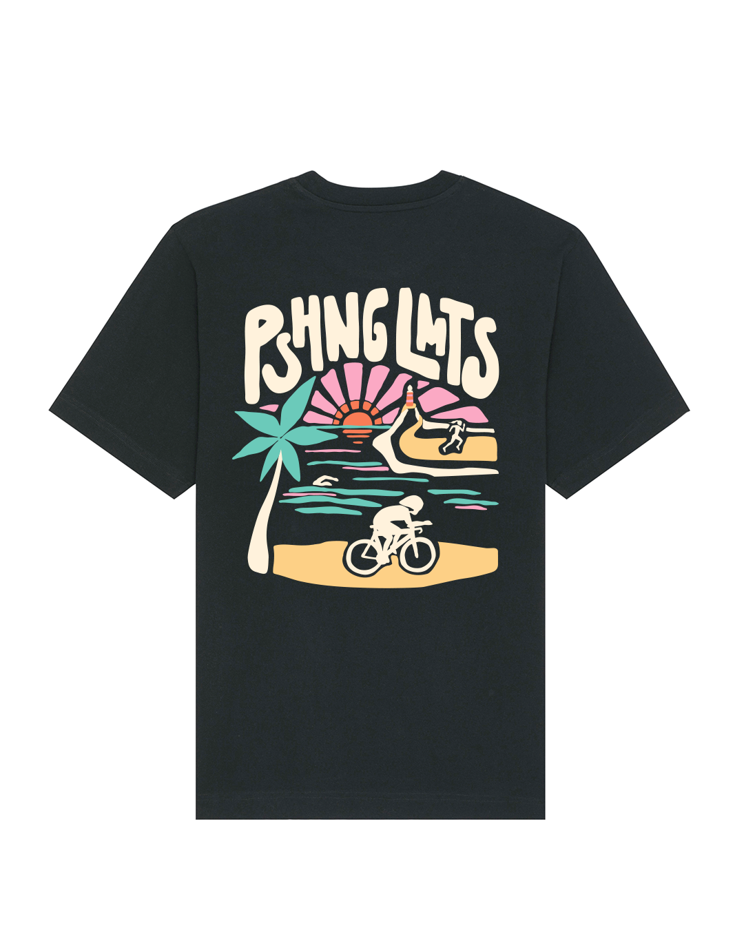 TRI to the beach Shirt [black]