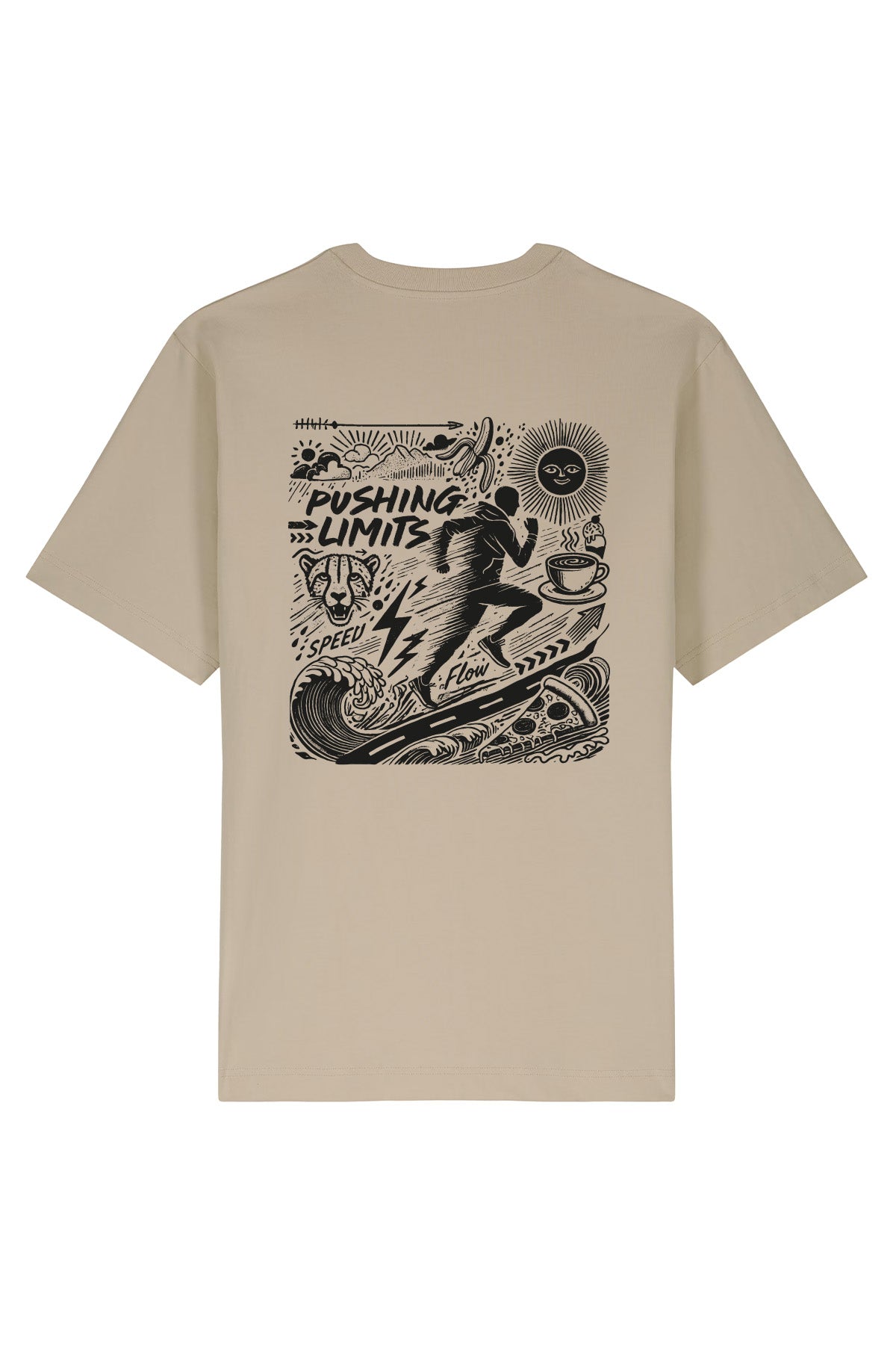 UNTAMED RUN Shirt [sand]