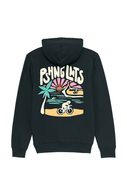 TRI to the beach Hoody [black]