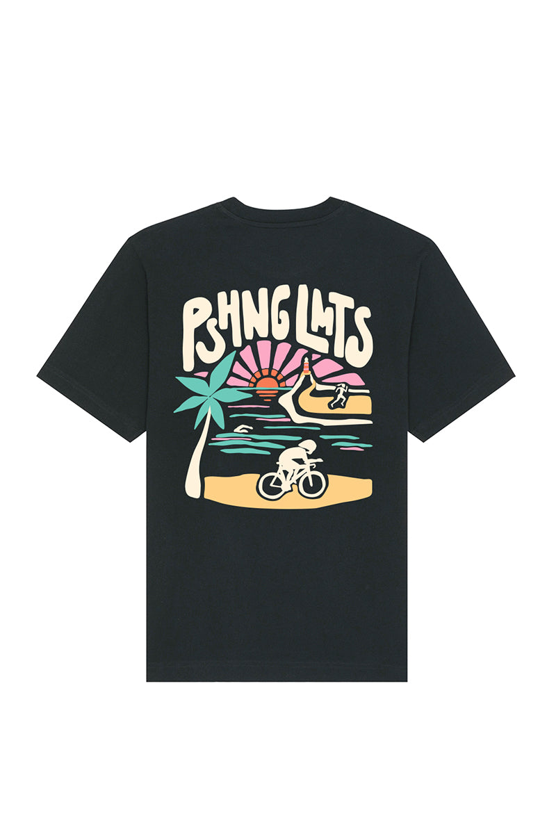 TRI to the beach Shirt [black]