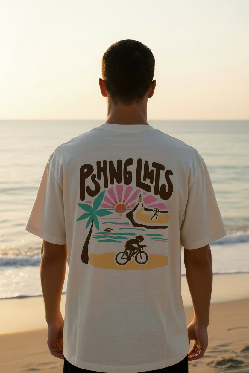 TRI to the beach Shirt [beige]