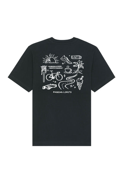 THE TRIATHLON VIBE Shirt - men [black]