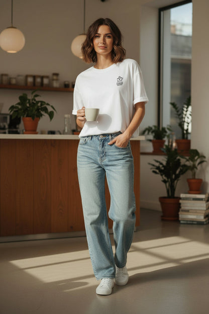 COFFEE RITUALS Shirt - women [white]