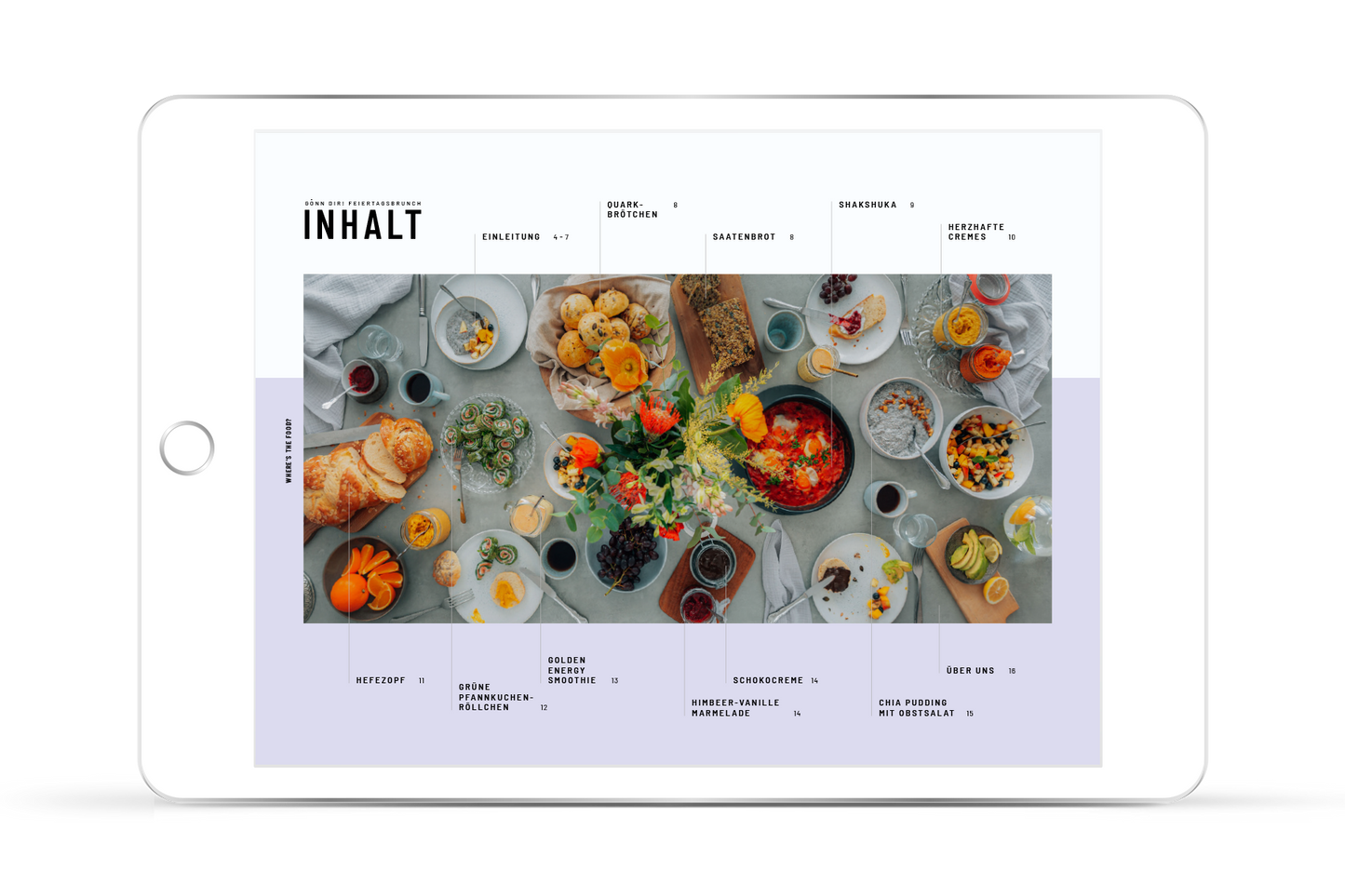 [ebook] where's the food? Kochbuch – Der Sportlerbrunch – Gönn dir!