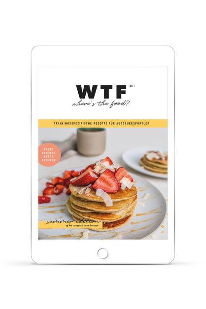 [ebook] where's the food? Kochbuch – Sporternährung für Ausdauersportler – Summer Edition
