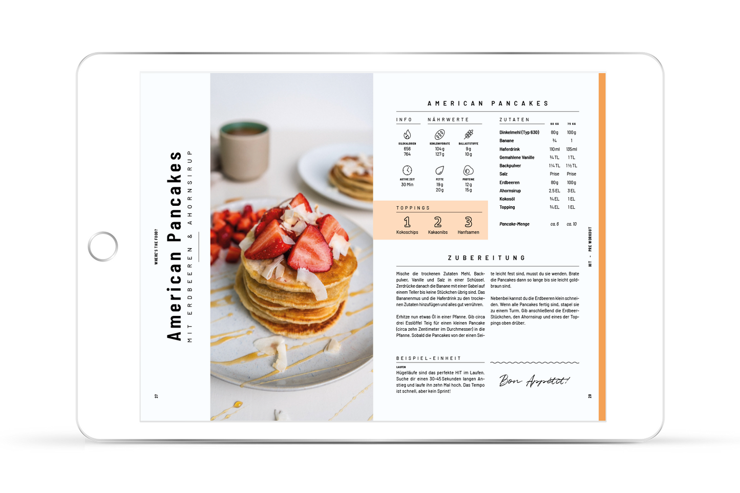 [ebook] where's the food? Kochbuch – Sporternährung für Ausdauersportler – Summer Edition