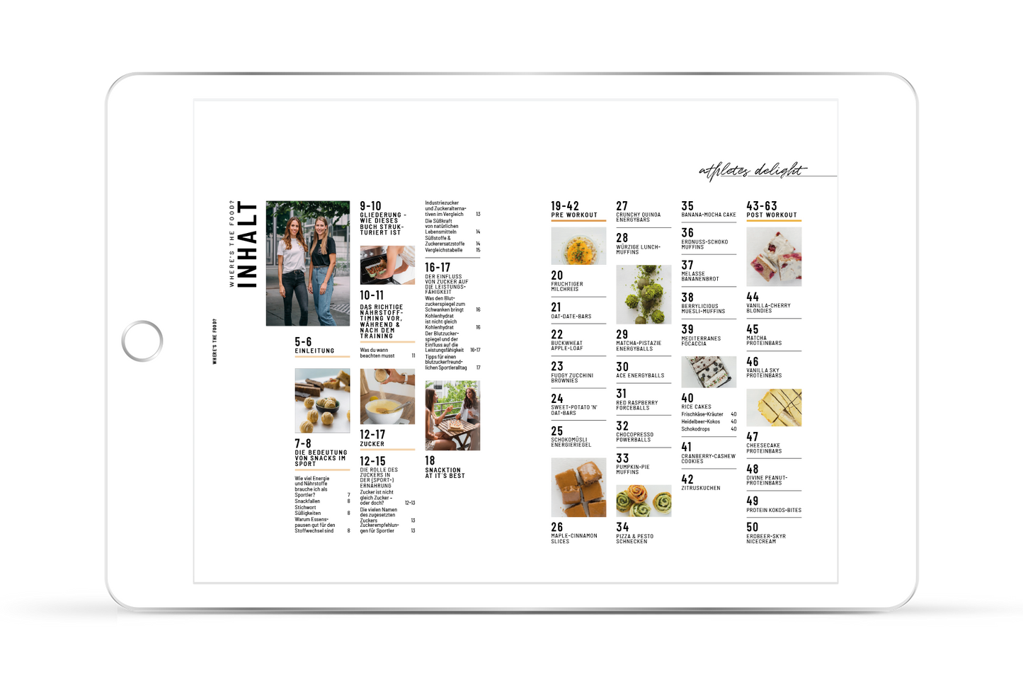 [ebook] where's the food? Kochbuch – Athletes Delight