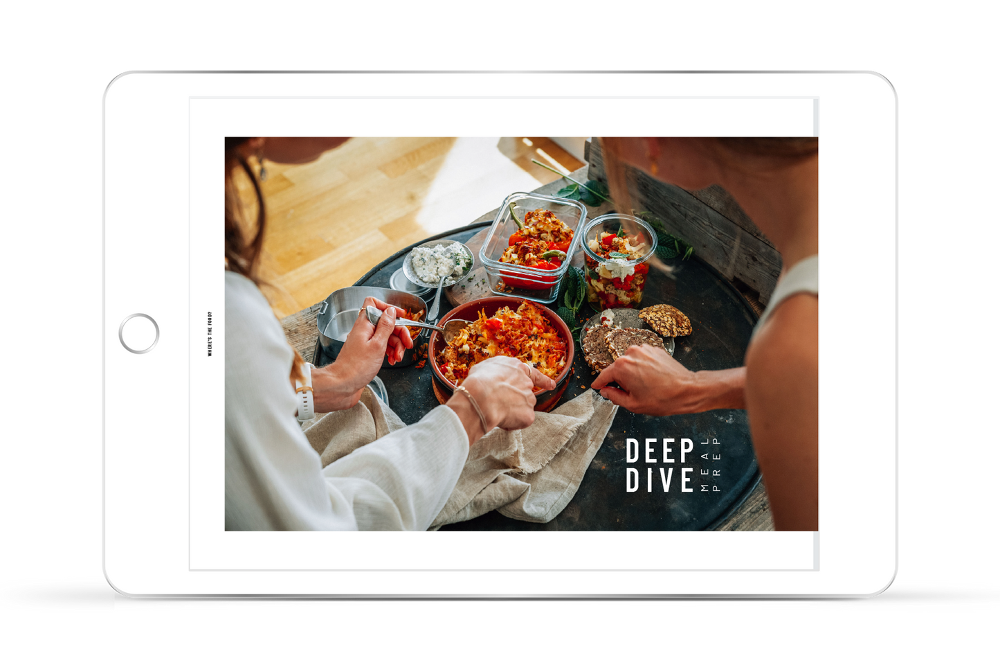 [ebook] where's the food? Kochbuch – Meal Prep für Sportler
