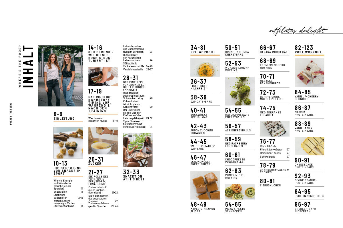 where's the food? Kochbuch – Athletes Delight