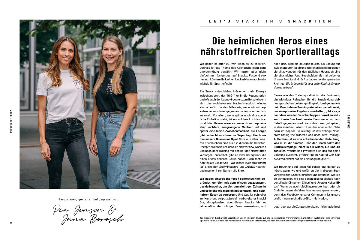 where's the food? Kochbuch – Athletes Delight